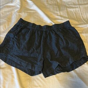 Patagonia Black Lightweight Elastic-Waist Athletic Shorts